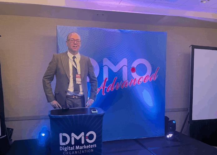 Chris Levy at DMO Advanced Napa — Napa, California, October 25, 2023.